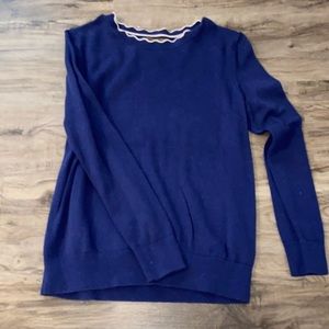 Womens banana republic sweater small blue